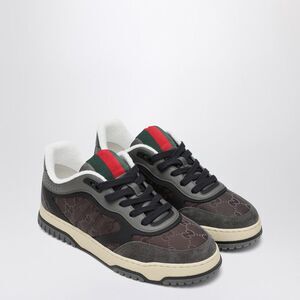 Gucci Gucci Re-Web Black And Gray Sneaker Men